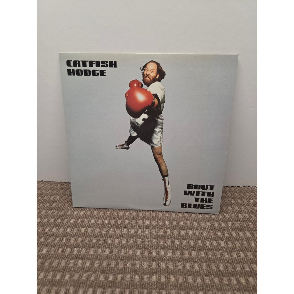 Catfish Hodge Bout With The Blues Vinyl LP 1981 Adelphi Records AD 4126